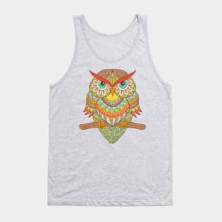 colorful owls Tank Top